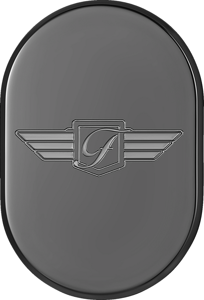 Antenna Cover - Right Rear Fender - FD Logo - Black - Lutzka's Garage