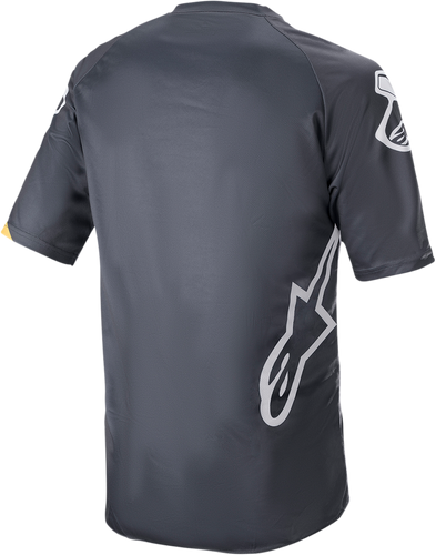 Racer V3 Jersey - Gray/Yellow - Small - Lutzka's Garage