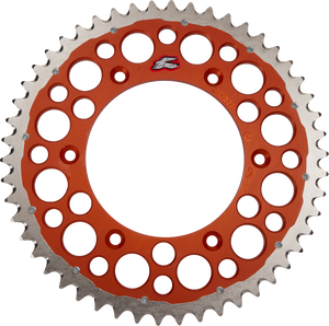 Twinring™ Rear Sprocket - 50 Tooth - Orange - Lutzka's Garage