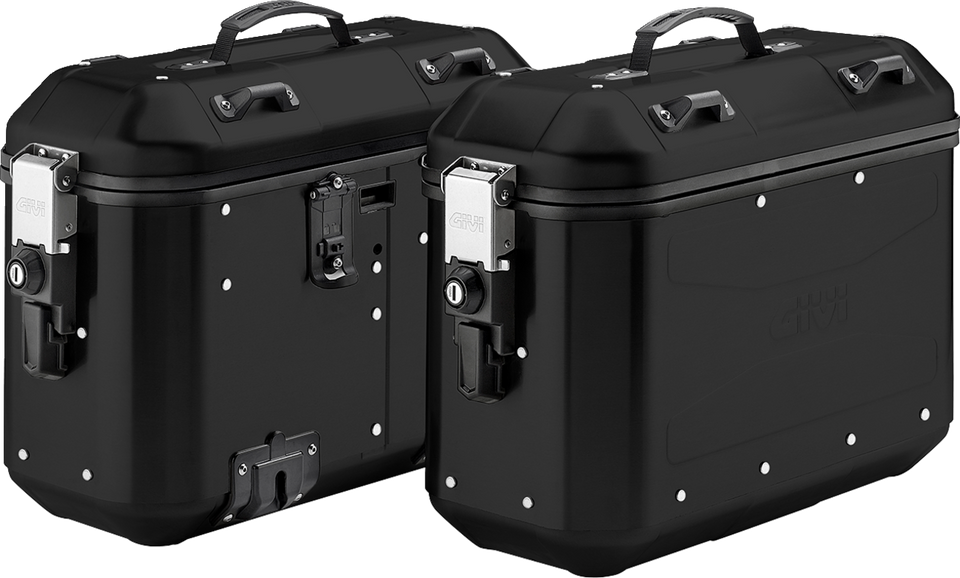 Dolomiti Monokey Side Cases - 36L - Black - Lutzka's Garage