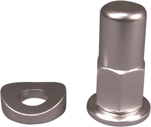 Rim Lock Nut/Spacer - Kit - Silver - Lutzka's Garage