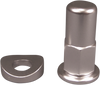 Rim Lock Nut/Spacer - Kit - Silver - Lutzka's Garage