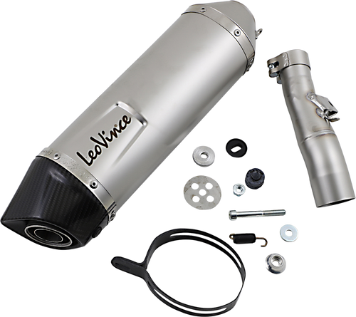 LV One Muffler - Stainless Steel - NC750 - Lutzka's Garage