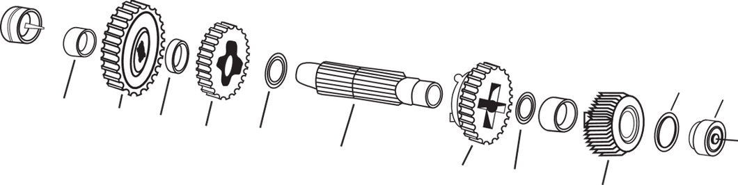 4-Speed Gear Spacers - XL - Lutzka's Garage