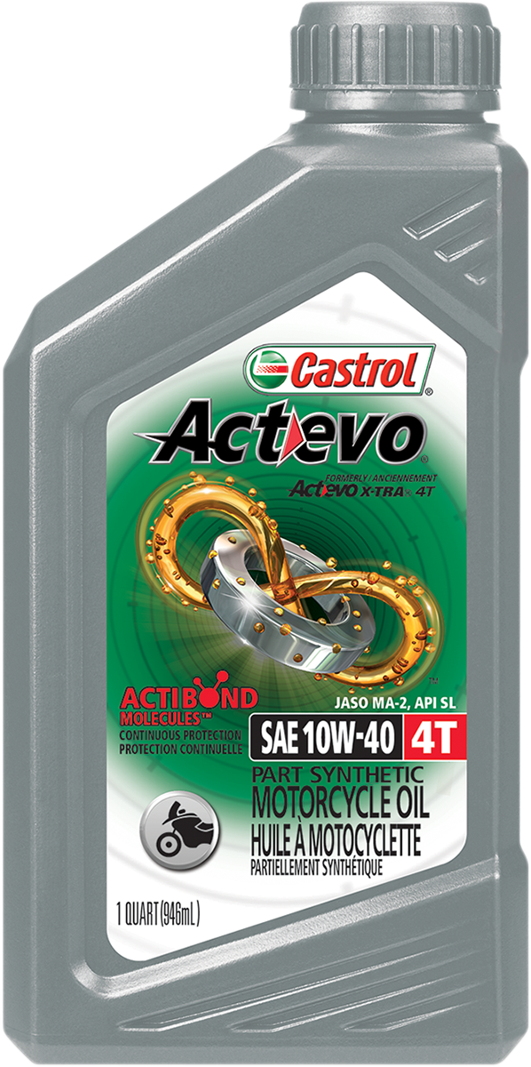 Act Evo® Semi-Synthetic 4T Engine Oil - 10W-40 - 1 U.S. quart