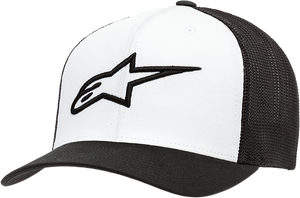 Womens Ageless Hat - White/Black - One Size - Lutzka's Garage