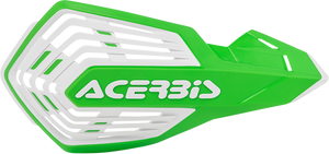 Handguards - X-Future - Green/White - Lutzka's Garage