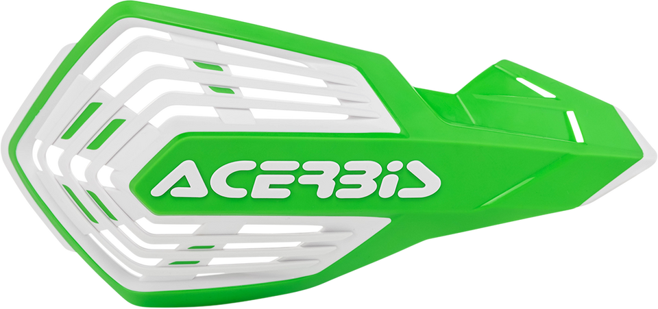 Handguards - X-Future - Green/White - Lutzka's Garage