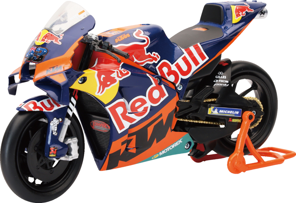 Red Bull KTM MotoGP Bike - Jack Miller - 1:12 Scale - Red/Blue/Orange