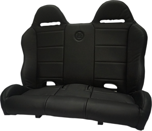 Performance Bench Seat - Straight - Black - Maverick X3 16-20 - Lutzka's Garage