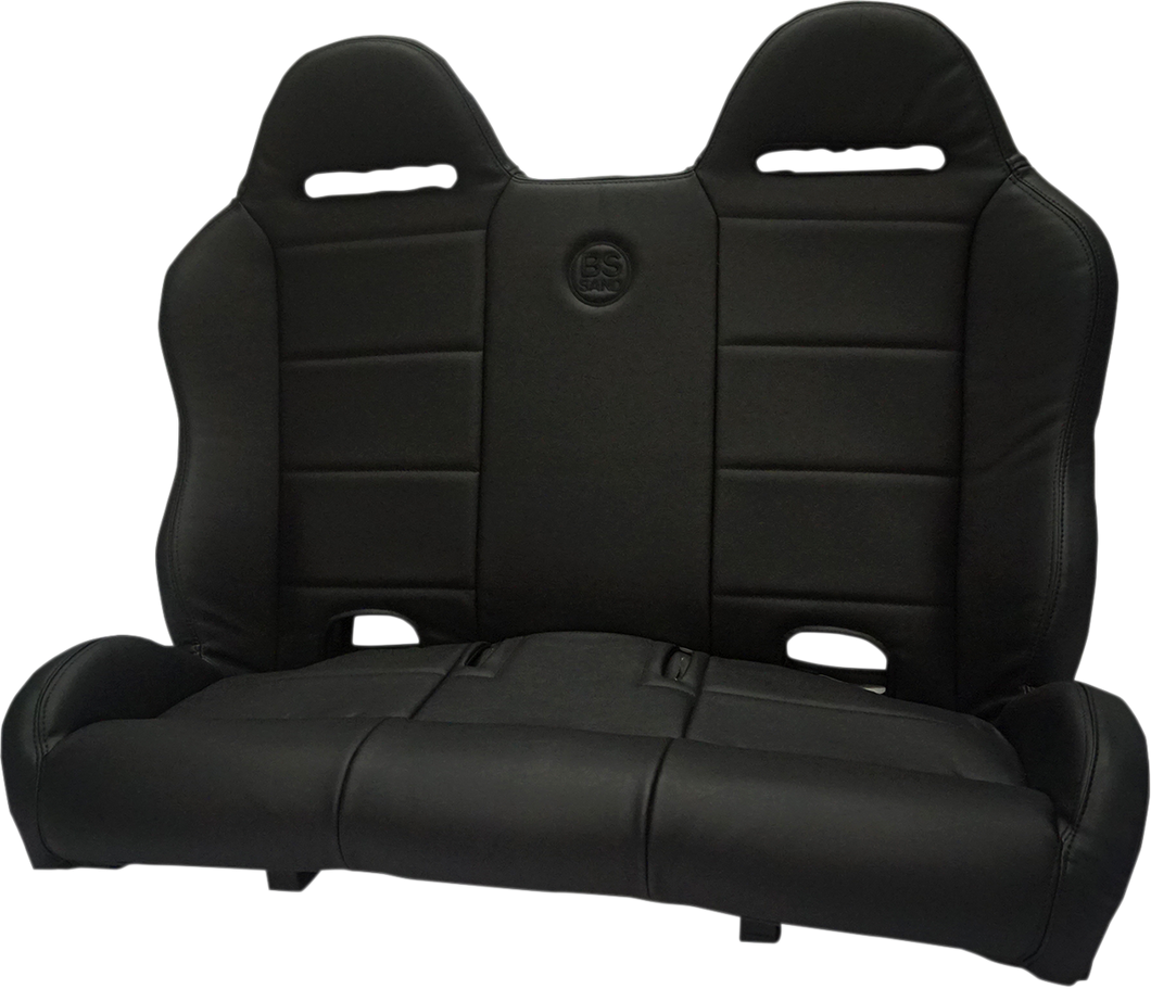 Performance Bench Seat - Straight - Black - Maverick X3 16-20 - Lutzka's Garage