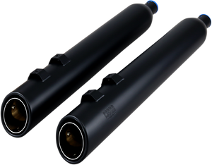 909 Uppercut Mufflers for 95-16 FL - Black - Lutzka's Garage