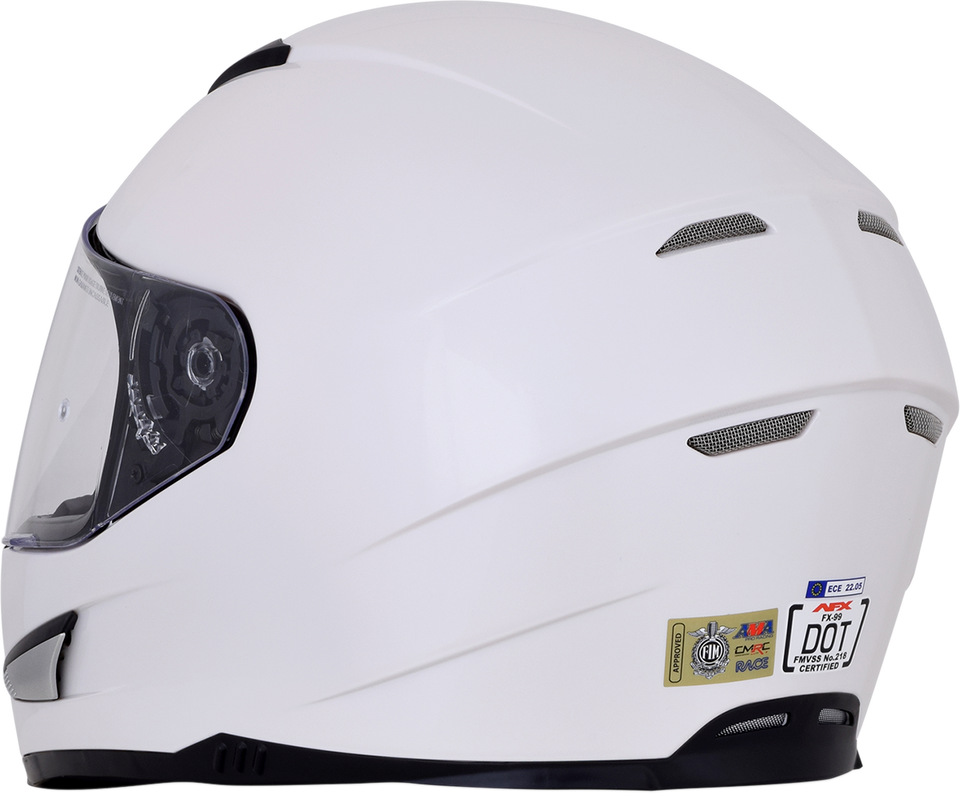 FX-99 Helmet - Pearl White - XS - Lutzka's Garage