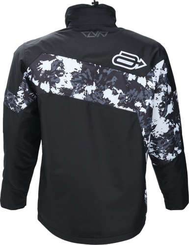 Pivot 7 Jacket - Camo Black/White - Small - Lutzka's Garage