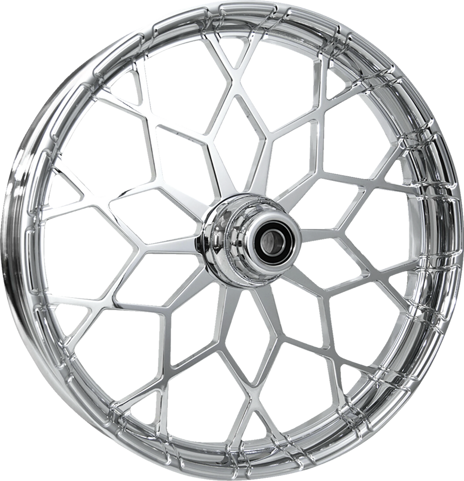 Wheel - Phenom - Front - Dual Disc/without ABS - Chrome - 21x3.5 - FLH - Lutzka's Garage