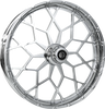 Wheel - Phenom - Front - Dual Disc/without ABS - Chrome - 21x3.5 - FLH - Lutzka's Garage