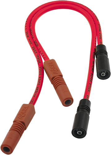 Spark Plug Wire - 99-08 FLH/FLT - Red - Lutzka's Garage