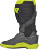 Radial Boots - Gray/Fluorescent Yellow - Size 7 - Lutzka's Garage