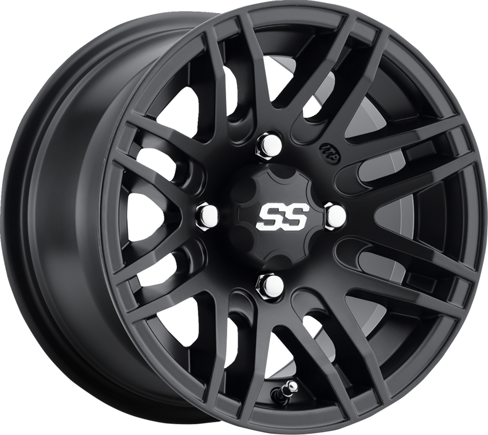 SS316 Alloy Wheel - Front/Rear - Machined Black - 12x7 - 4/137 - 4+3