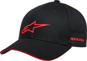 Rostrum Hat - Black/Red - One Size - Lutzka's Garage