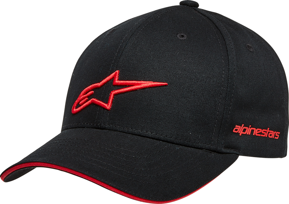 Rostrum Hat - Black/Red - One Size - Lutzka's Garage