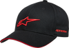 Rostrum Hat - Black/Red - One Size - Lutzka's Garage