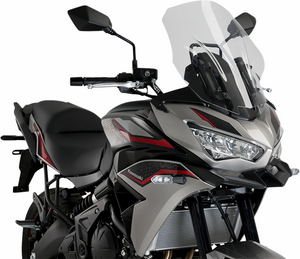 Touring Windscreen - 18-3/4" - Clear - Versys 650 - Lutzka's Garage