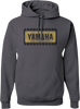 Yamaha Retro Hoodie - Charcoal - Small - Lutzka's Garage