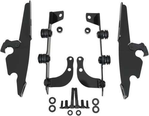 Batwing Trigger Lock Mounting Kit - VT 750 Phantom - Black - Lutzka's Garage