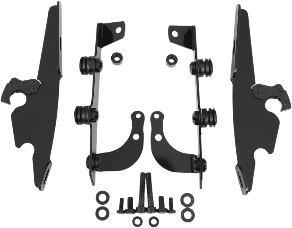 Batwing Trigger Lock Mounting Kit - VT 750 Phantom - Black - Lutzka's Garage