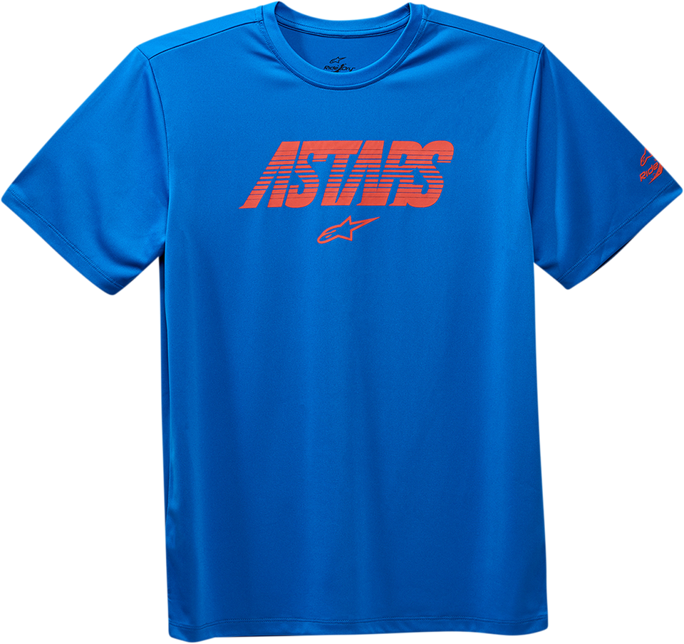 Tech Angle Premium T-Shirt - Bright Blue - Medium - Lutzka's Garage