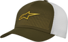 Perf Hat - Military/White - Small/Medium - Lutzka's Garage