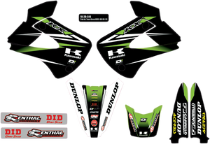 Graphics and Trim Kit - Team Green - Kawasaki