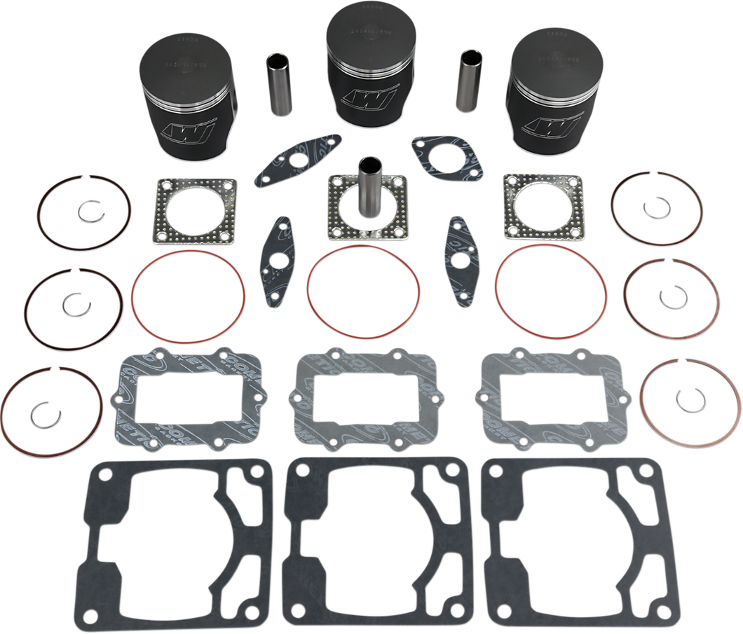 Piston Kit with Gaskets - 70.50 mm - 779 Engine Type - Ski-Doo