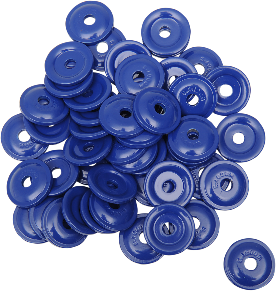 Support Plates - Blue - 48 Pack - Lutzka's Garage