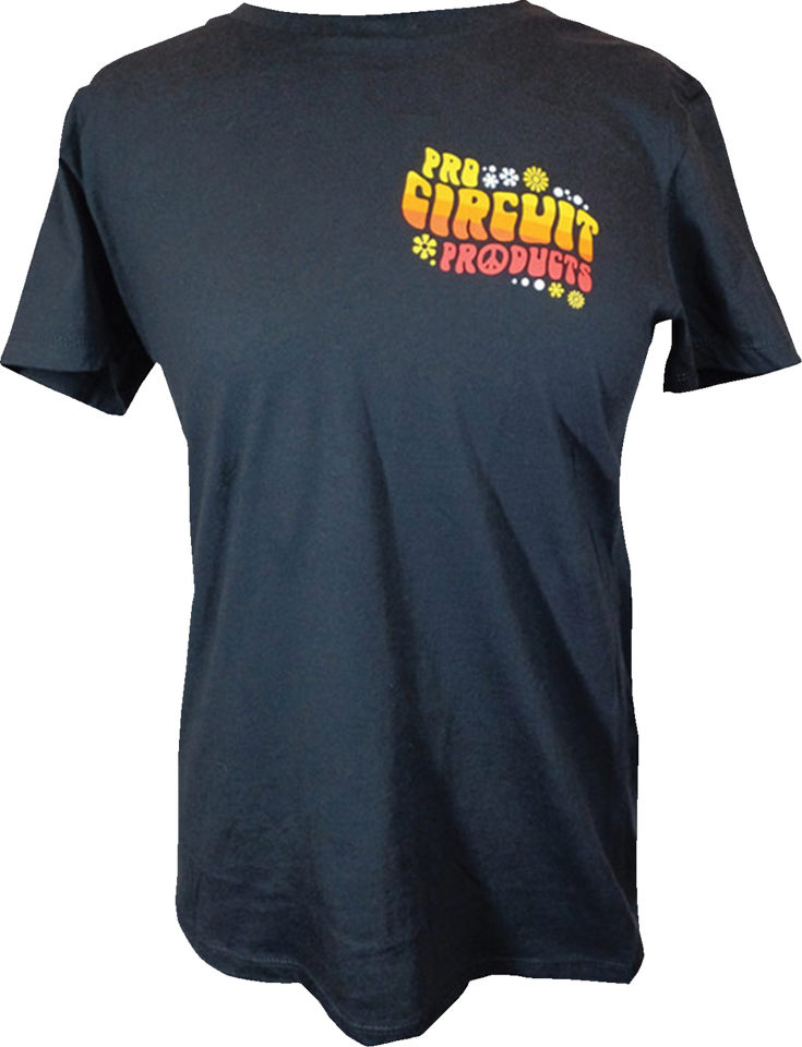 Womens Groovy T-Shirt - Black - XL - Lutzka's Garage