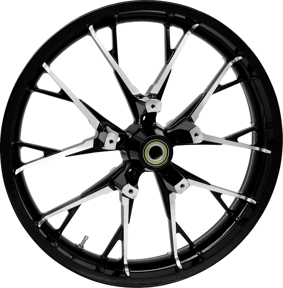 Wheel - Marlin - Front - Dual Disc/with ABS - Black Cut - 21x3.5 - Lutzka's Garage