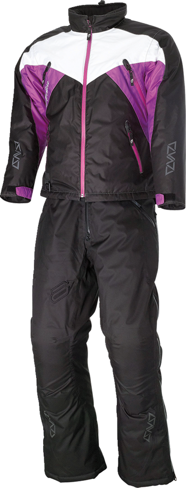 Womens Pivot 6 Jacket - Black/Purple/White - XS - Lutzka's Garage