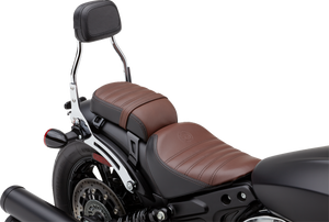 Detachable Backrest - Mini - Chrome - Bobber - Lutzka's Garage