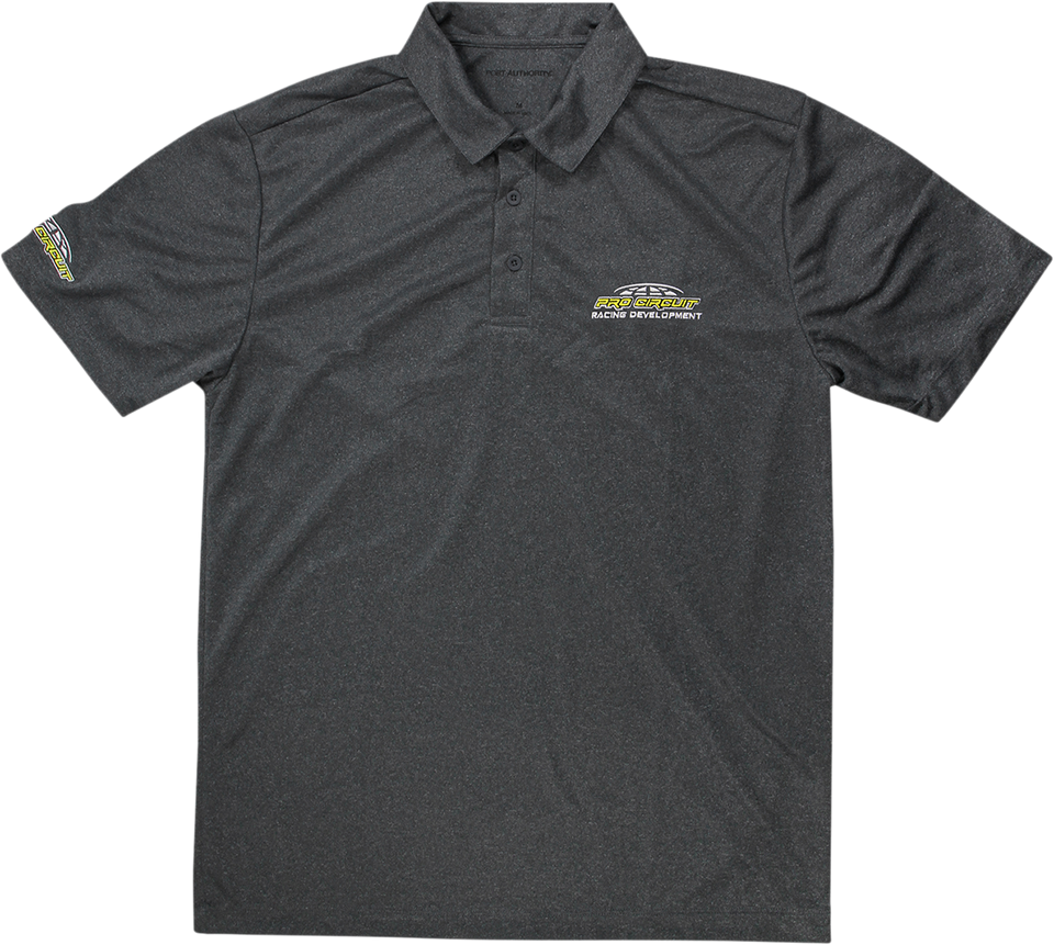 Pro Circuit Polo - Charcoal - Large - Lutzka's Garage