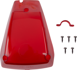 Taillight Lens - Red - Lutzka's Garage