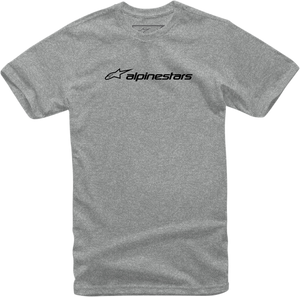 Linear Combo T-Shirt - Heather Gray/Black - Medium - Lutzka's Garage