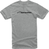 Linear Combo T-Shirt - Heather Gray/Black - Medium - Lutzka's Garage