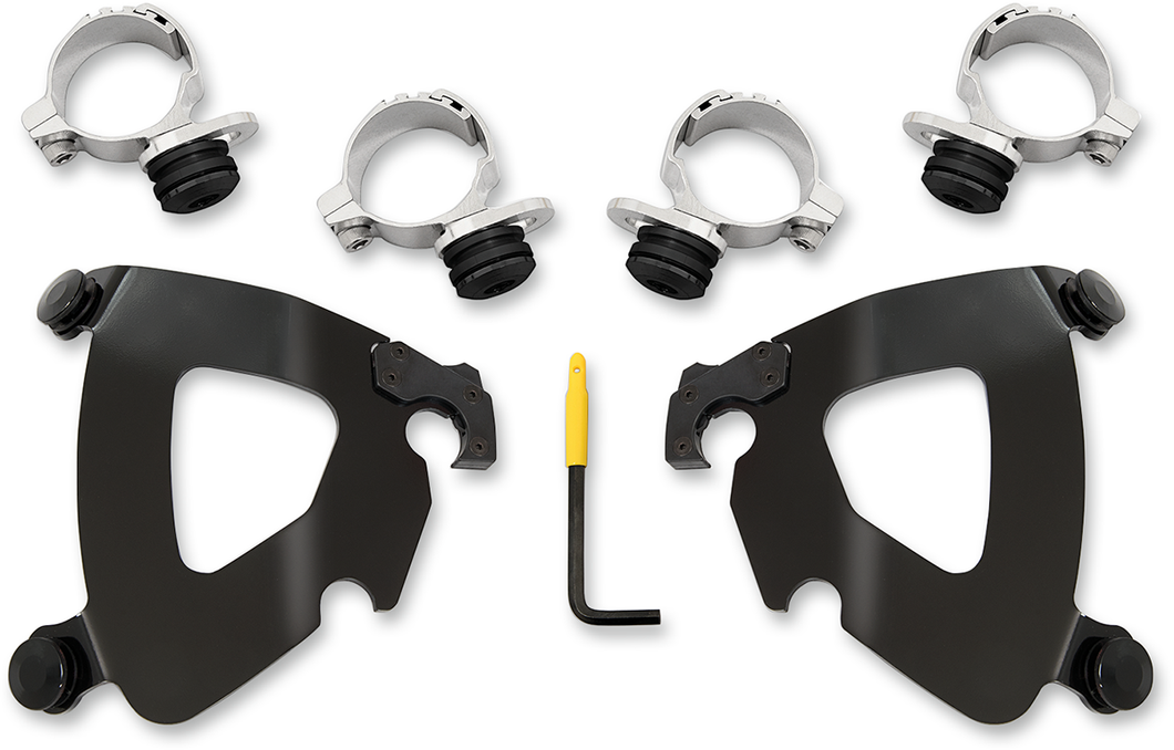 Gauntlet Mounting Kit - Black - Scout - Lutzka's Garage