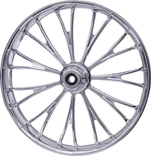 Wheel - Dynasty - Front - Dual Disc/without ABS - Chrome - 21x3.5 - FLH - Lutzka's Garage