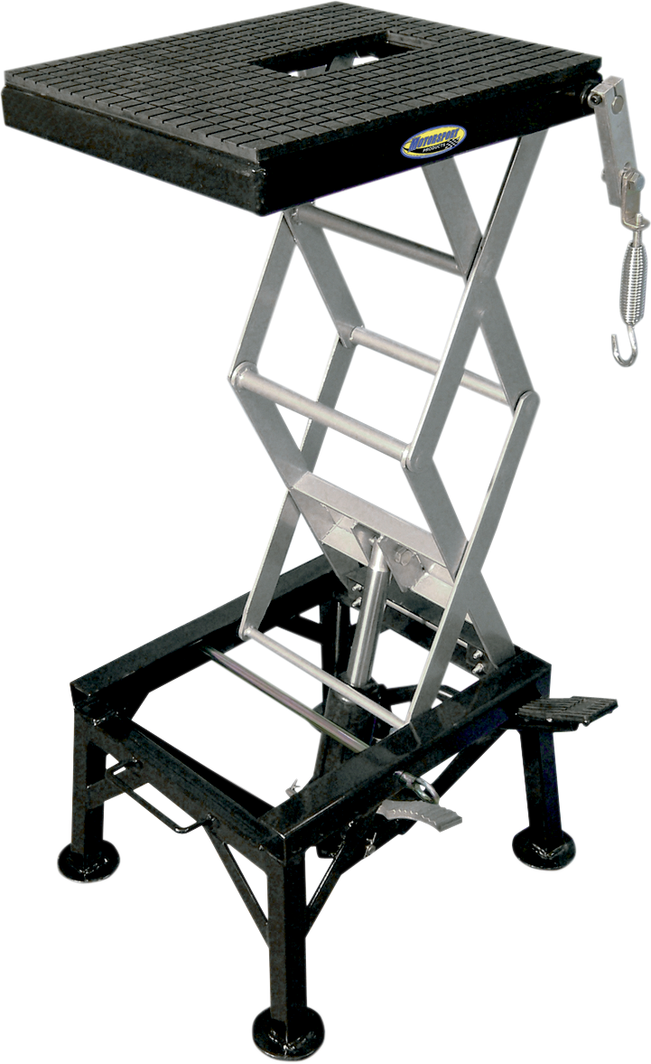 Scissor-Stand/Lift - Black - Lutzka's Garage