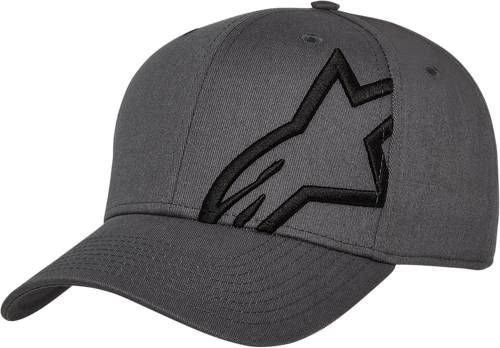 Corp Snap 2 Hat - Charcoal/Black - One Size - Lutzka's Garage