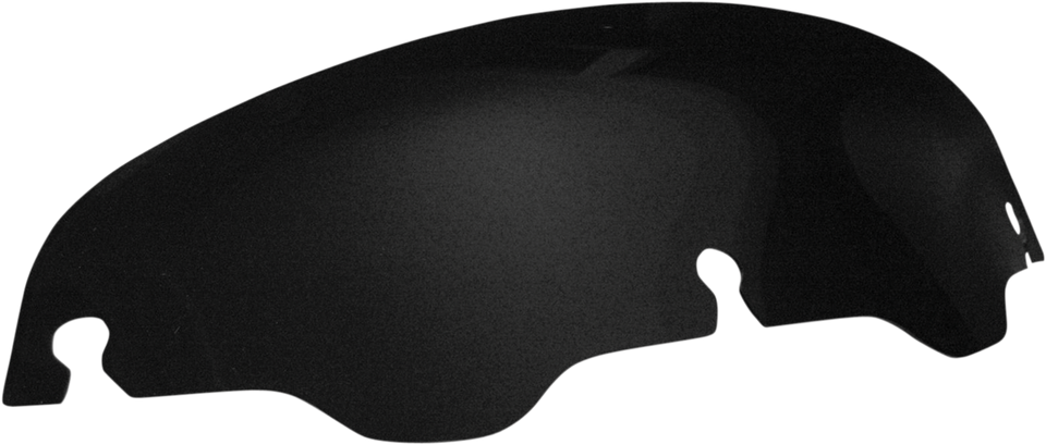 Windshield - Black - 4" - FLHT/X - Lutzka's Garage