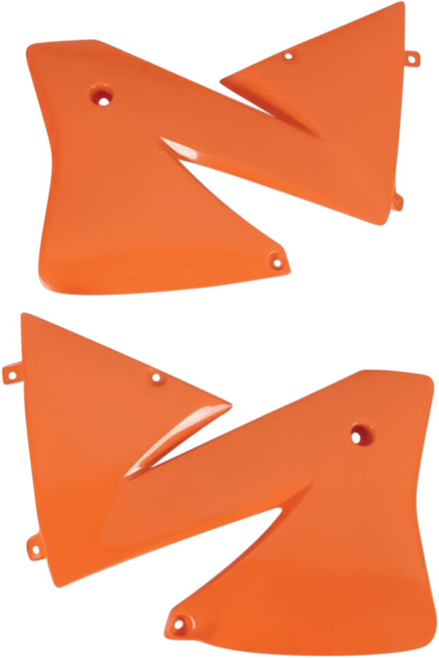 Radiator Covers - KTM Orange