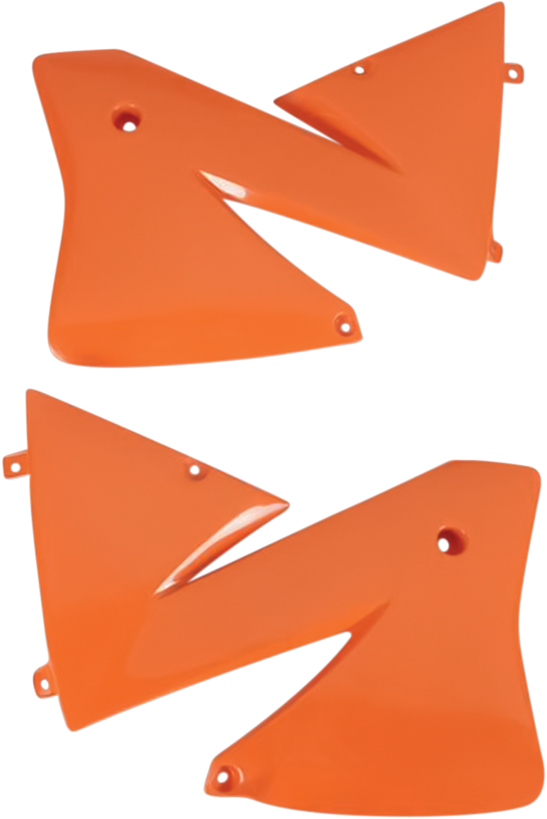 Radiator Covers - KTM Orange